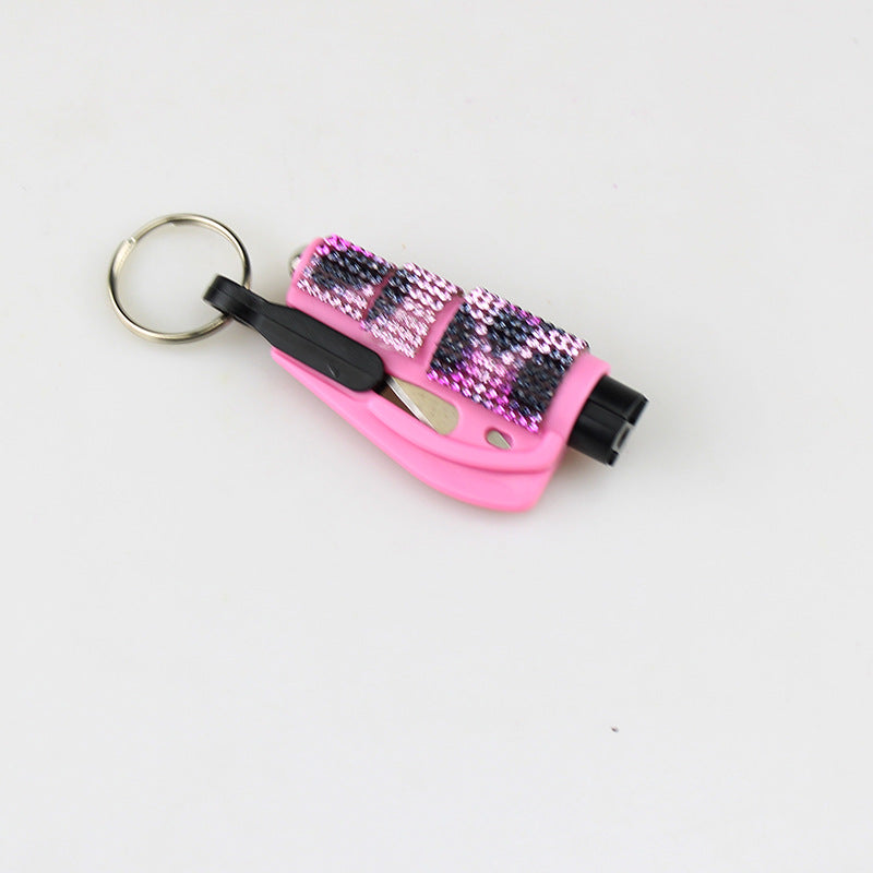 Wholesale Mini Diamond 2 in 1 Plastic Keychain ACC-KC-TMS014