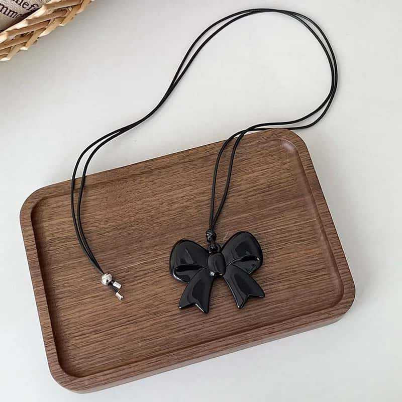 Wholesale Tourmaline  Necklace  Light Luxury Clavicle Chain