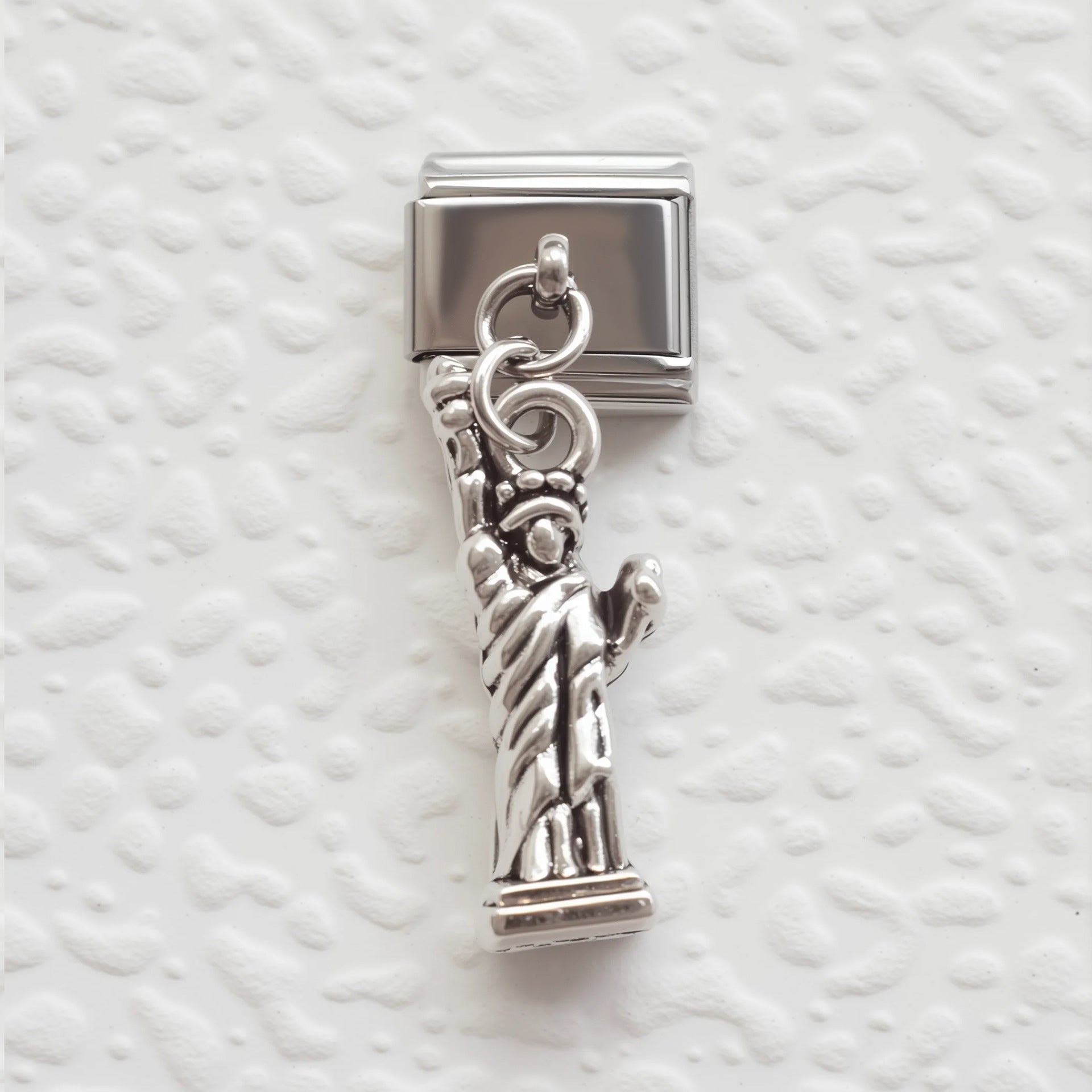 Wholesale 5pcs/pack Job and Career Italian Charms Single Section Creative Stainless Steel Composable Bracelet