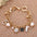 Wholesale multi-layer pearl flower luxury bracelet