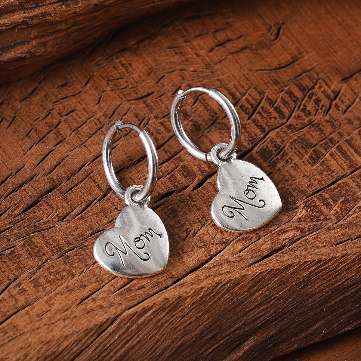 Wholesale  love pendant earrings creative design sense mother's day gift jewelry