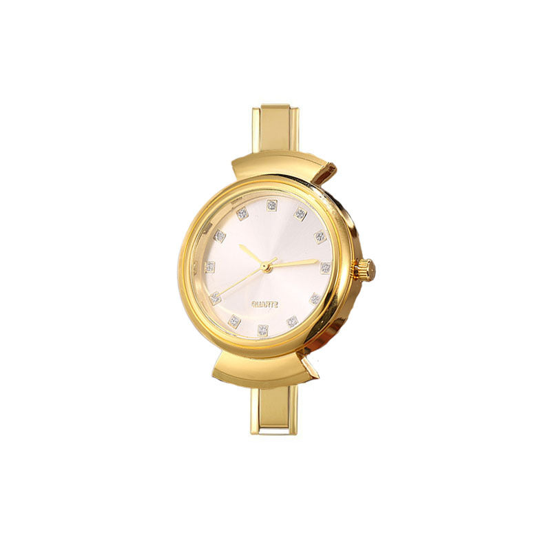 Wholesale Modern Quartz Watch for Women Stainless Steel Strap Fashion Jewelry Accessory
