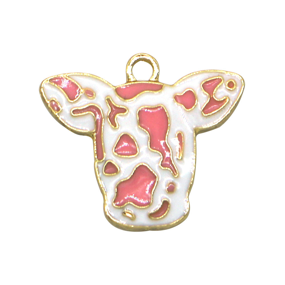Wholesale Cute Cartoon Enamel Zinc Alloy Pendant