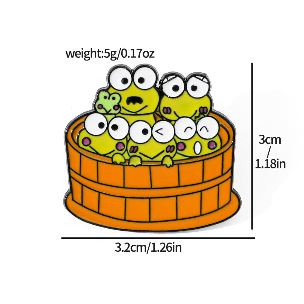 Wholesale Cute Cartoon Metal Alloy Oil Drop Brooch   ACCVIP