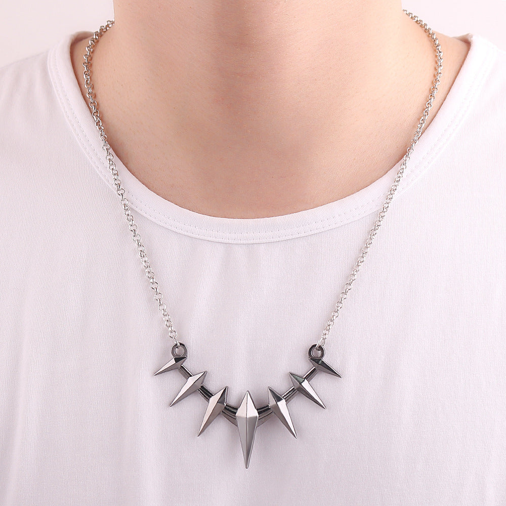 Wholesale Fashion Seven Spike Necklace