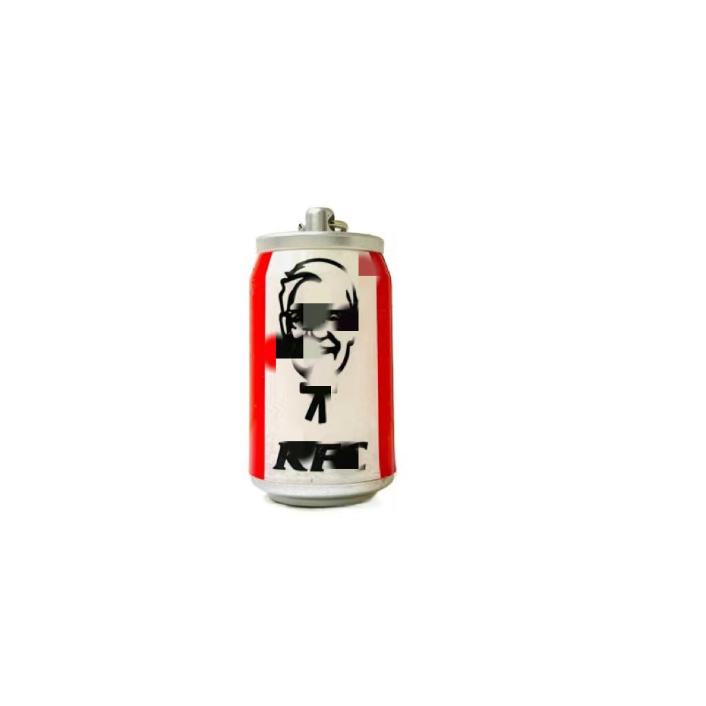 Wholesale  mini beverage bottle can keychain