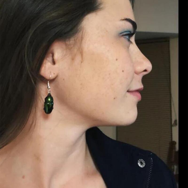 Wholesale Retro Beetle Alloy Earrings – Trendy Insect Jewelry for Party Wear