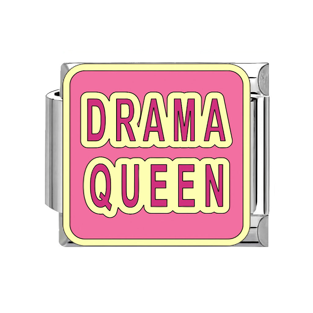 Wholesale Italian Charm Bracelet 9mm DIY Pink Element  Creative Stainless Steel Composable Bracelet