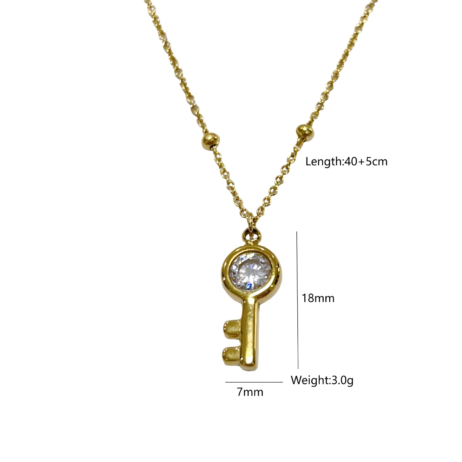 Wholesale Stainless Steel  Irregular Lava Love Necklace Light Luxury Necklace