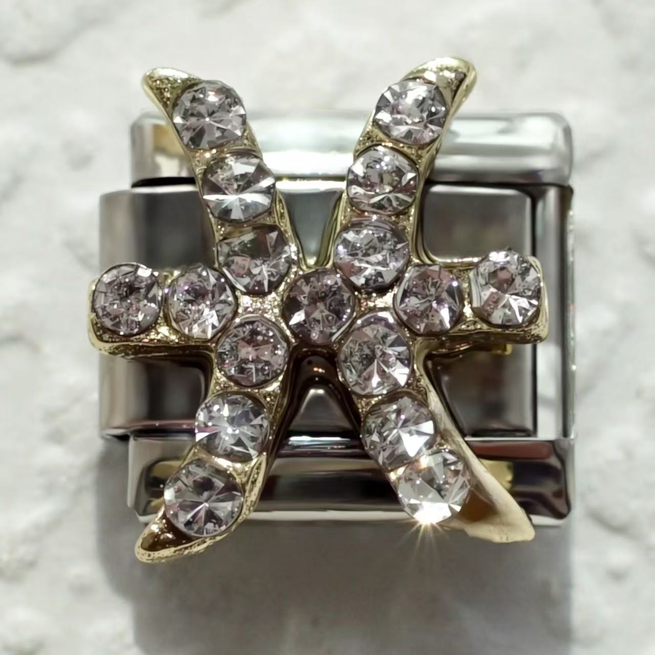 Wholesale 5pcs  Italian Charm Bracelet 9mm DIY 12 contions   Creative Stainless Steel Composable Bracelet