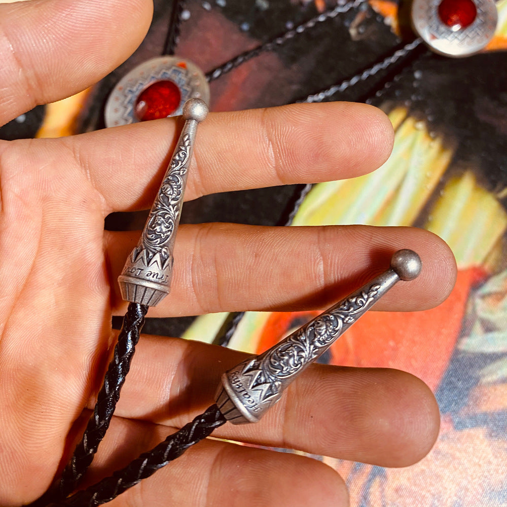 Wholesale light luxury polo long vintage necklace