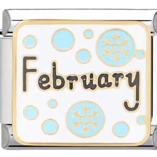 Wholesale 10pcs Italian Charm Bracelet 9mm DIY Splicing Removable Month Stainless Steel Composable Bracelet