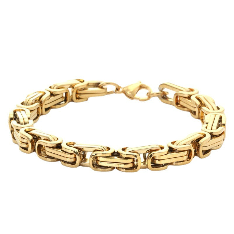 Wholesale  Stainless Steel  Gold Bracelet