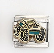 Wholesale 5pcs Italian Charm Bracelet 9mm DIY Splicing Car and Ship Series Stainless Steel Composable Bracelet