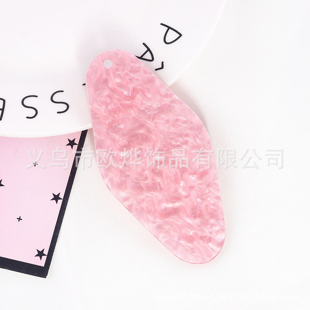 Wholesale 10PCS DIY Acrylic Letter Keychain/ Bookmark