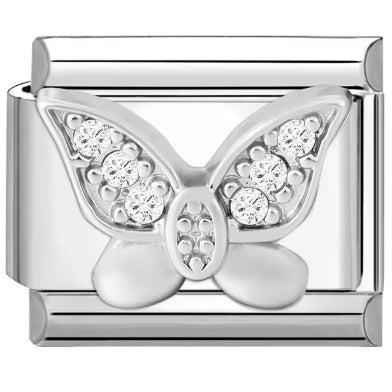 Wholesale  Italian Charm Bracelet 9mm DIY Simple Niche Creative Stainless Steel Composable Bracelet