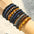 Wholesale  Coconut Shell Wood Multi-layer Stacked Wear Bracelet suit