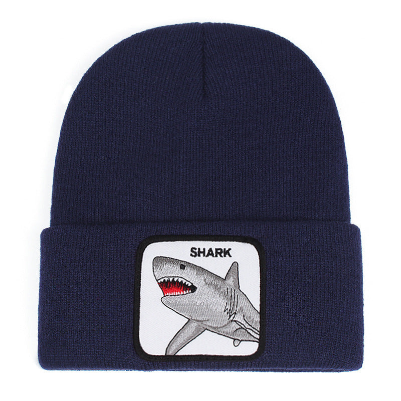 Wholesale Winter Animal Cartoon Knitted Wool Pullover Hat Beanie ACC-HT-JingKun005