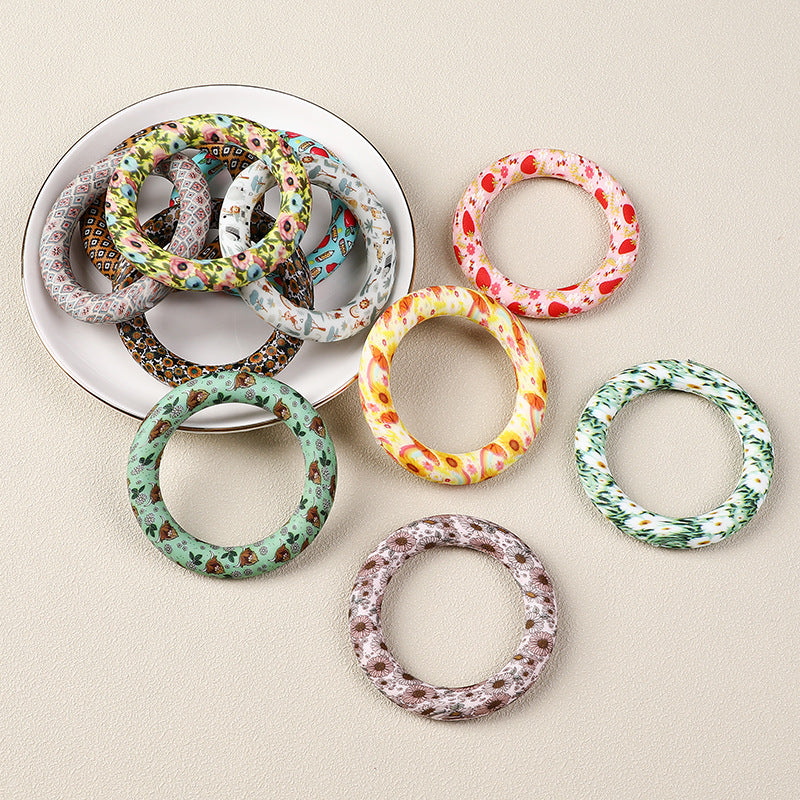 Wholesale 20pcs 65mm Ring Focal Beads DIY Bead Accessories ACC-BDS-RongFa046