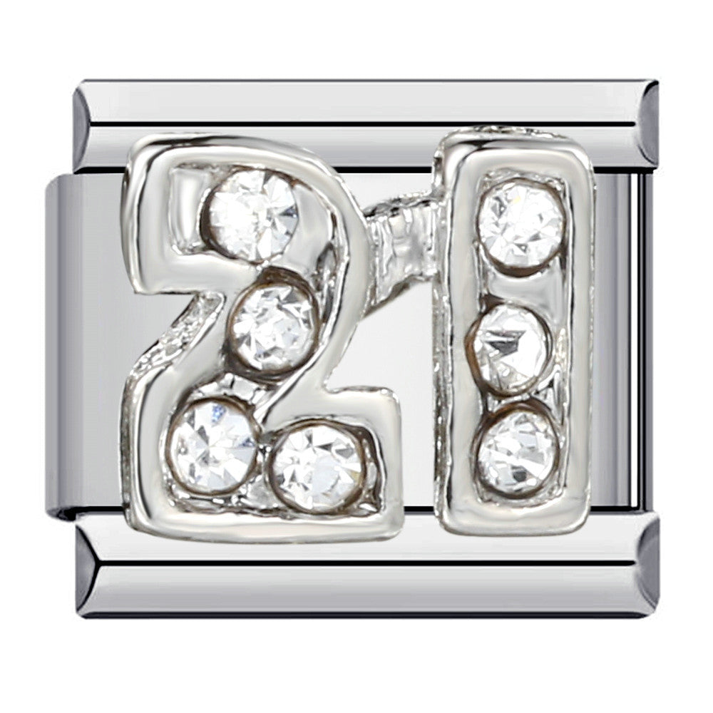 Wholesale Italian Charm Bracelet 9mm DIY Splicing Removable Micro-set Colored Diamond Stainless Steel Composable Bracelet