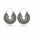 Wholesale Retro Exaggerated Hollow Pattern Earrings