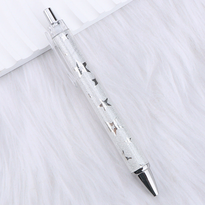 Wholesale Pink Bow Heart Roll Paper Ballpoint Pen