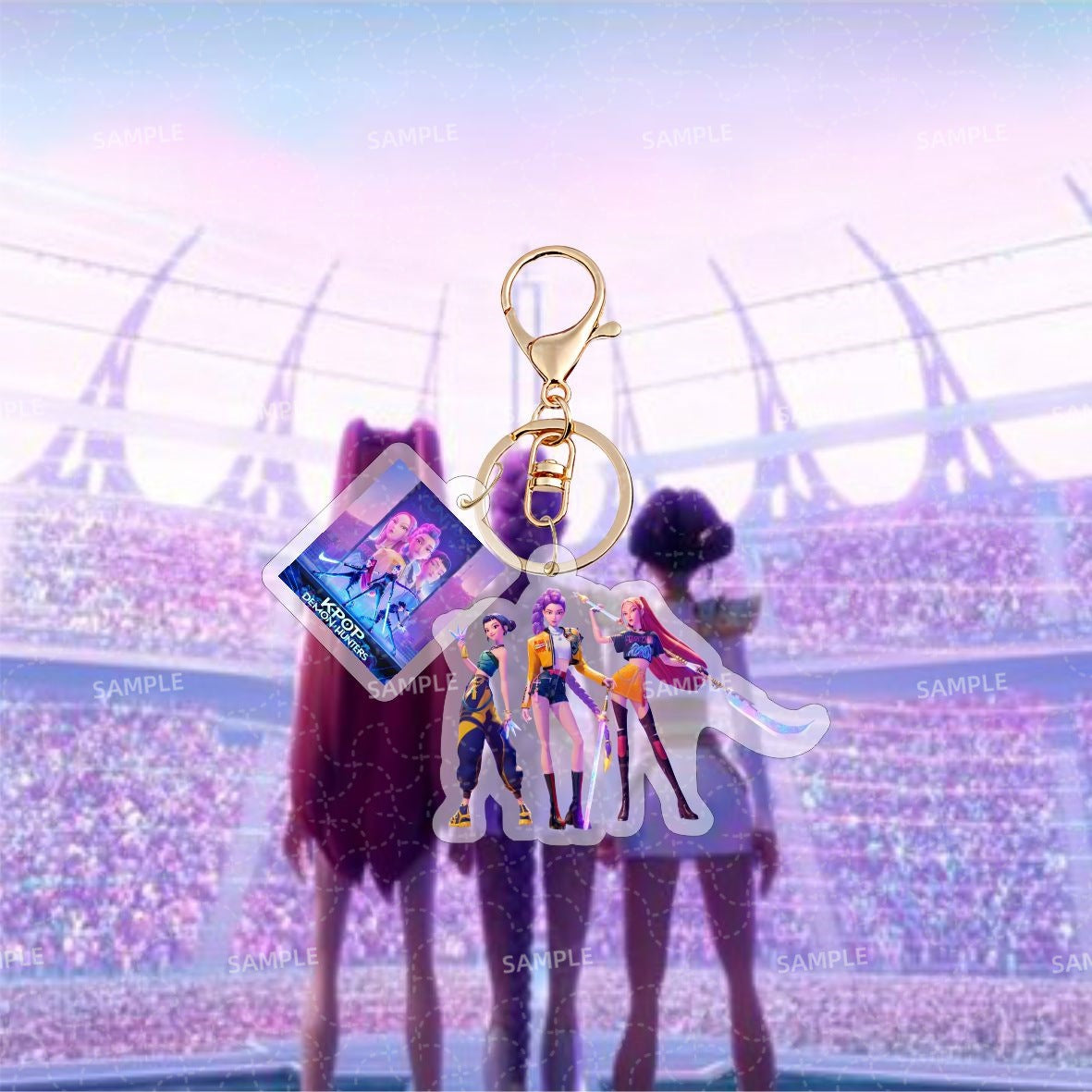 Wholesale KPOP Anime Acrylic Keychain