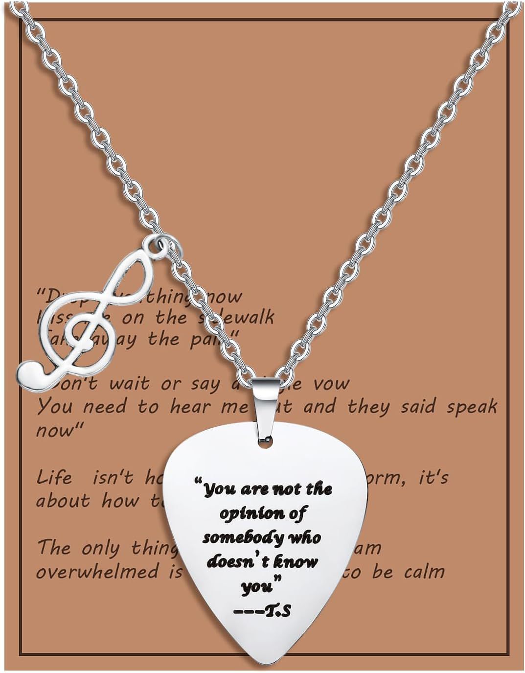 Wholesale Alloy Guitar  Necklace