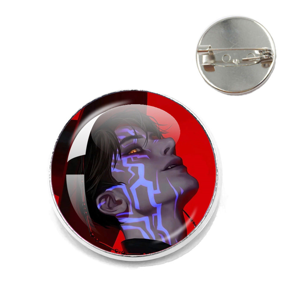 Wholesale  Kpop Time Gemstone Brooch  ACCVIP