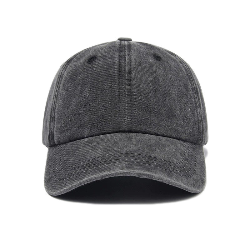 Wholesale embroidered washed distressed soft top baseball cap