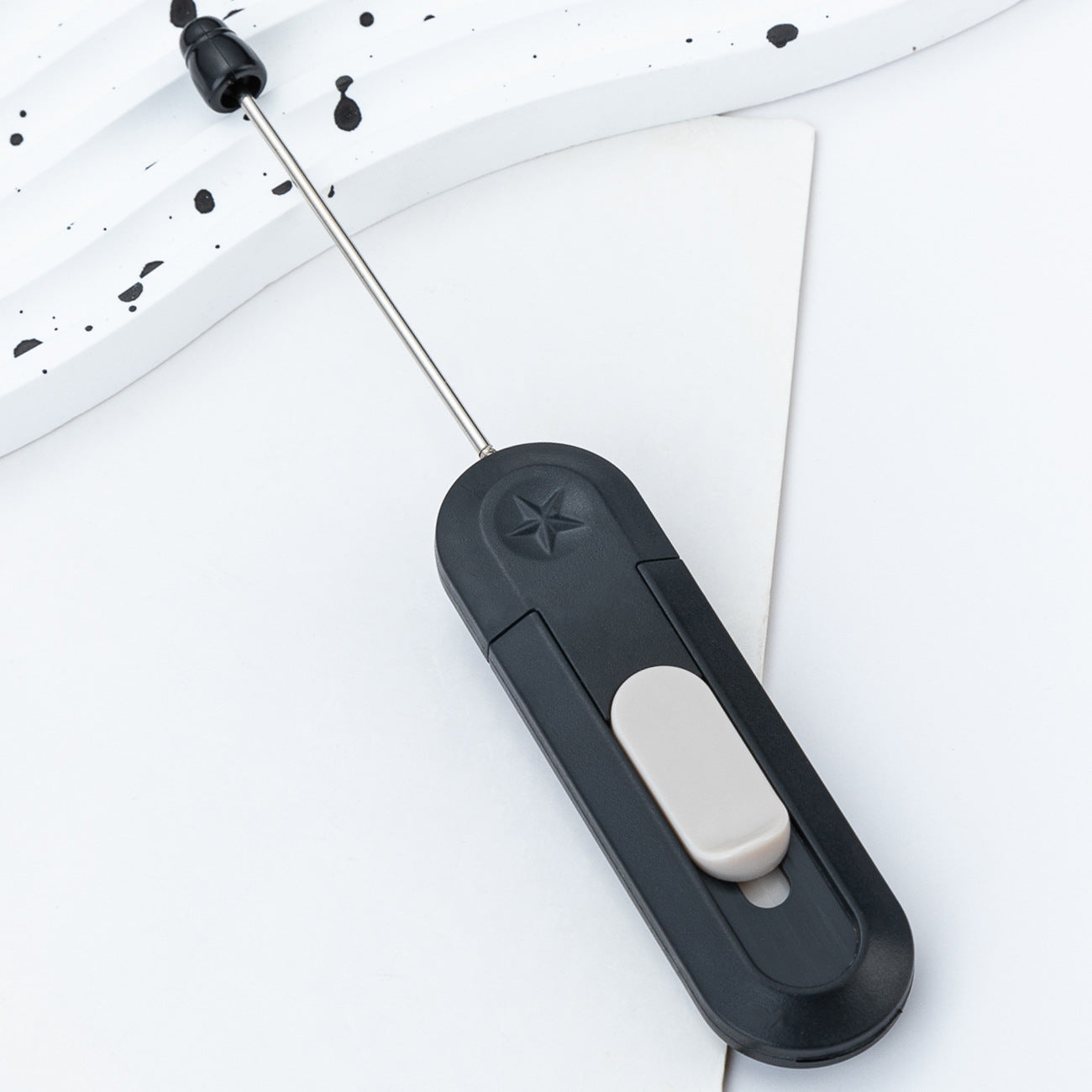 Wholesale DIY Beadable Mini Art Knife Portable Small Express Unboxing Knife Cute Design Open Envelope Office Paper Cutting Art Knife