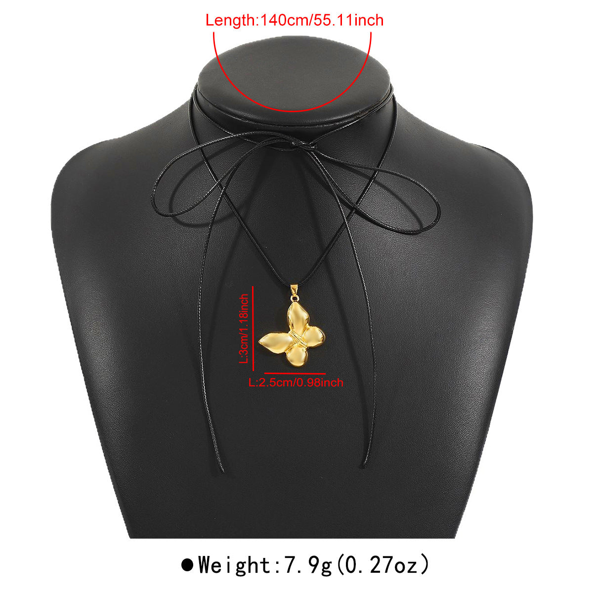 Orecchini a farfalla all'ingrosso Stessa collana di cera Anello in lega tutto-fiammifero