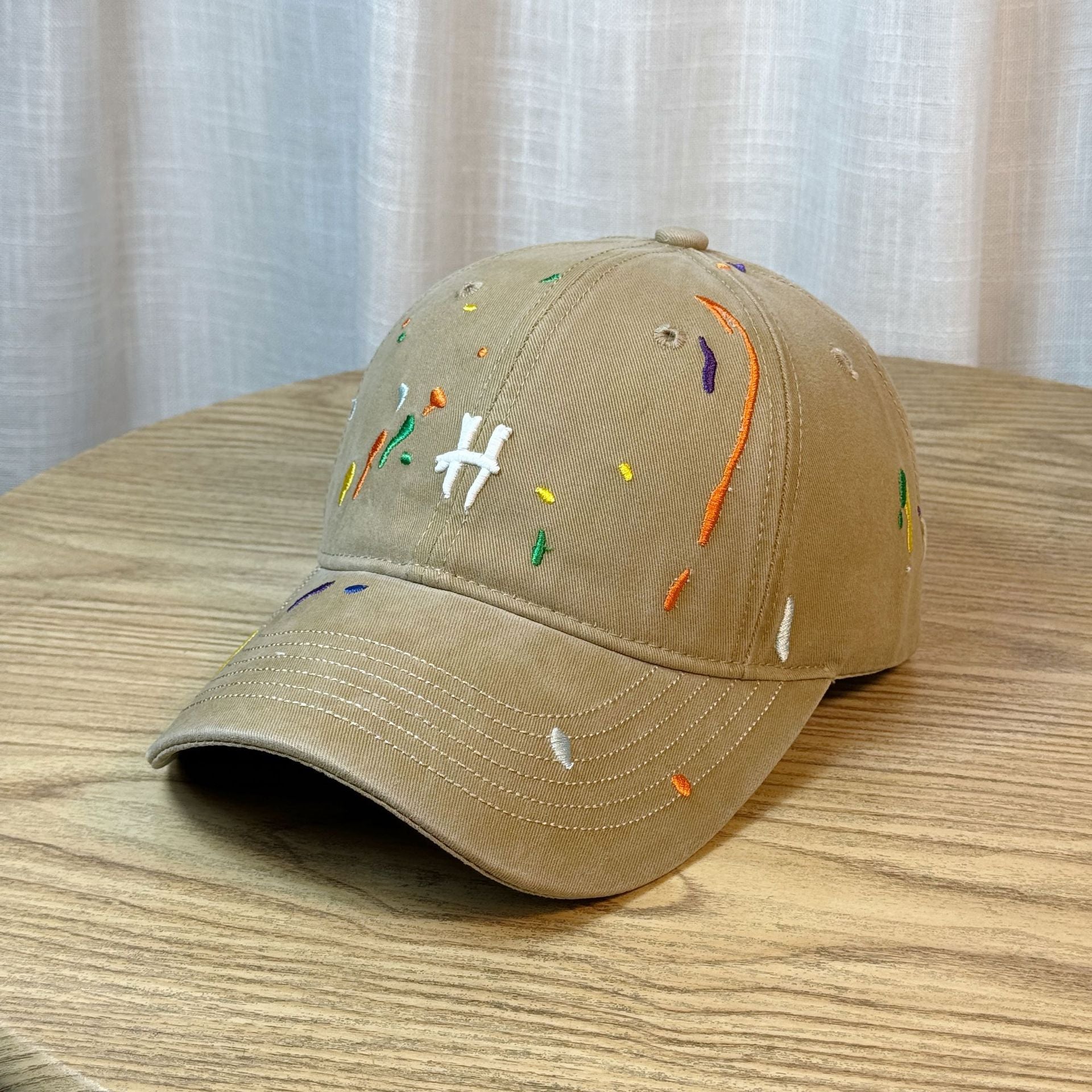 Wholesale Baseball Cap Breathable Summer Splash Ink Fashion Sunscreen Sun Hat