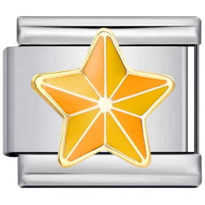 Wholesale Italian Charm Bracelet 9mm DIY Splicing Colorful Star Eyes Stainless Steel Composable Bracelet