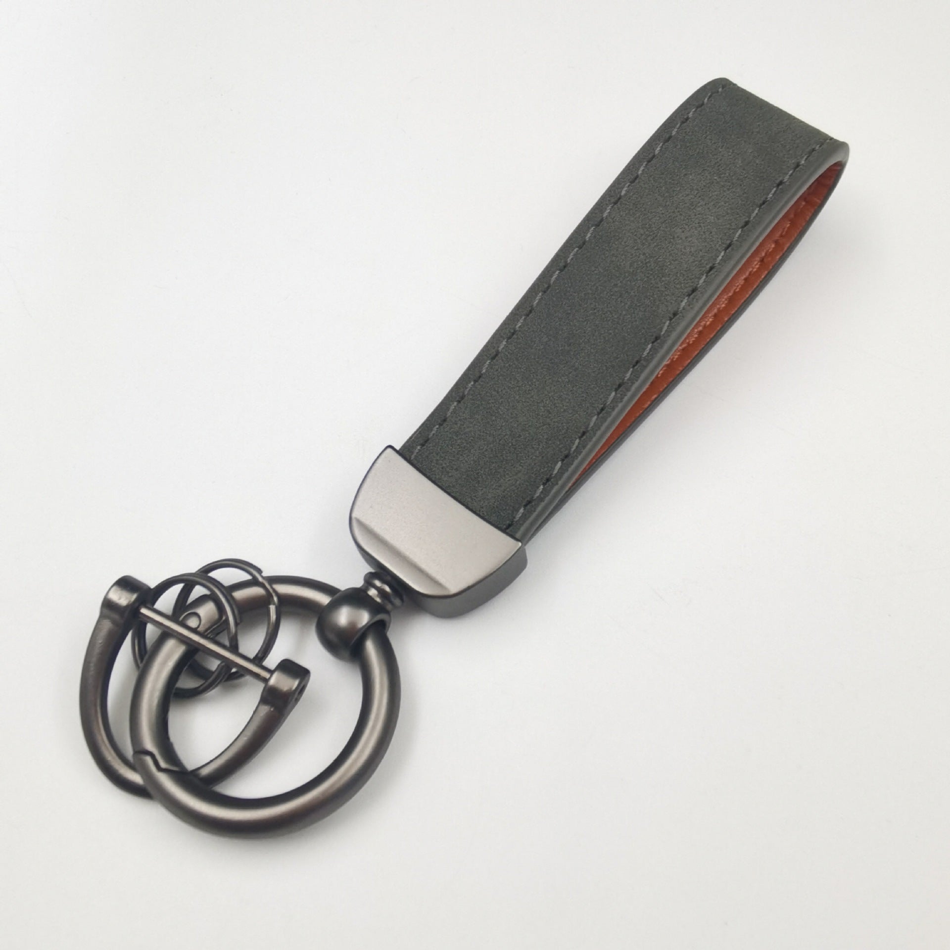 Wholesale Zinc Alloy Keychain Black Gunmetal Hardware Decorative Accessory for Wedding Gift