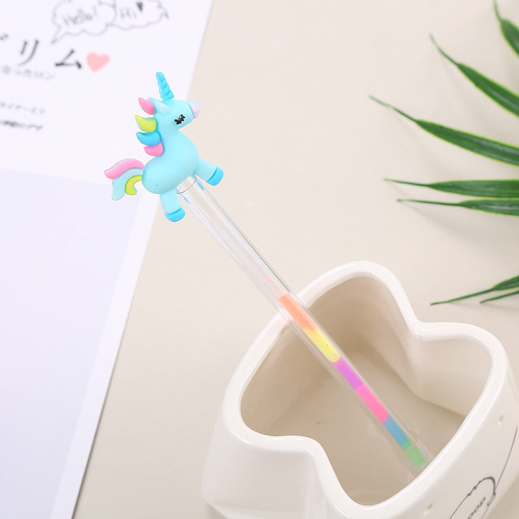 Wholesale Creative cute flamingo colored gel pen