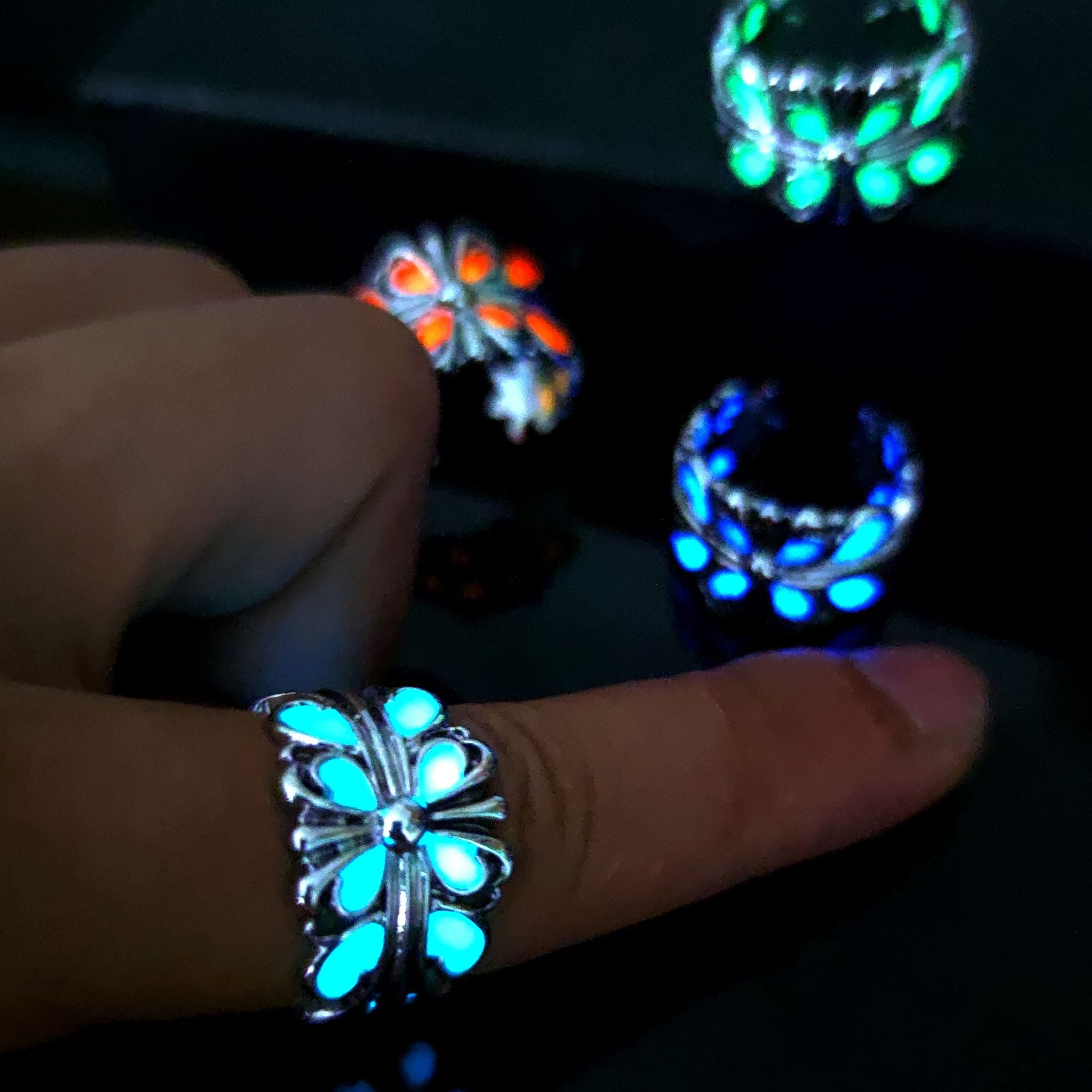 Wholesale  Luminous Heart Ring