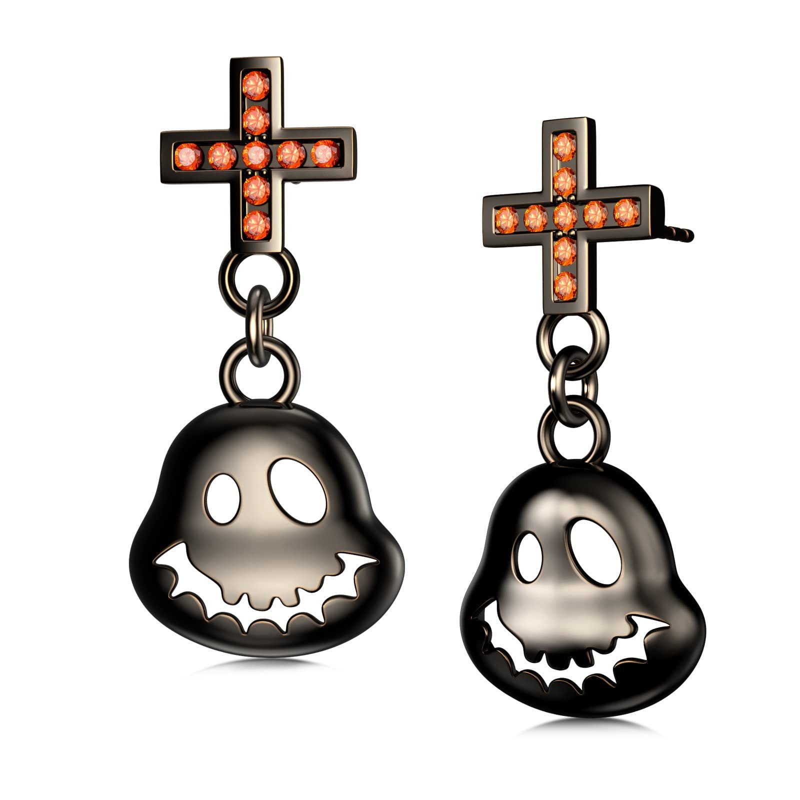 Wholesale  Halloween Earrings Pumpkin Skull Funny Cartoon Earrings