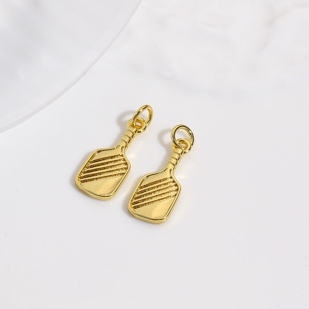 Wholesale Sports tennis racket badminton racket pendant