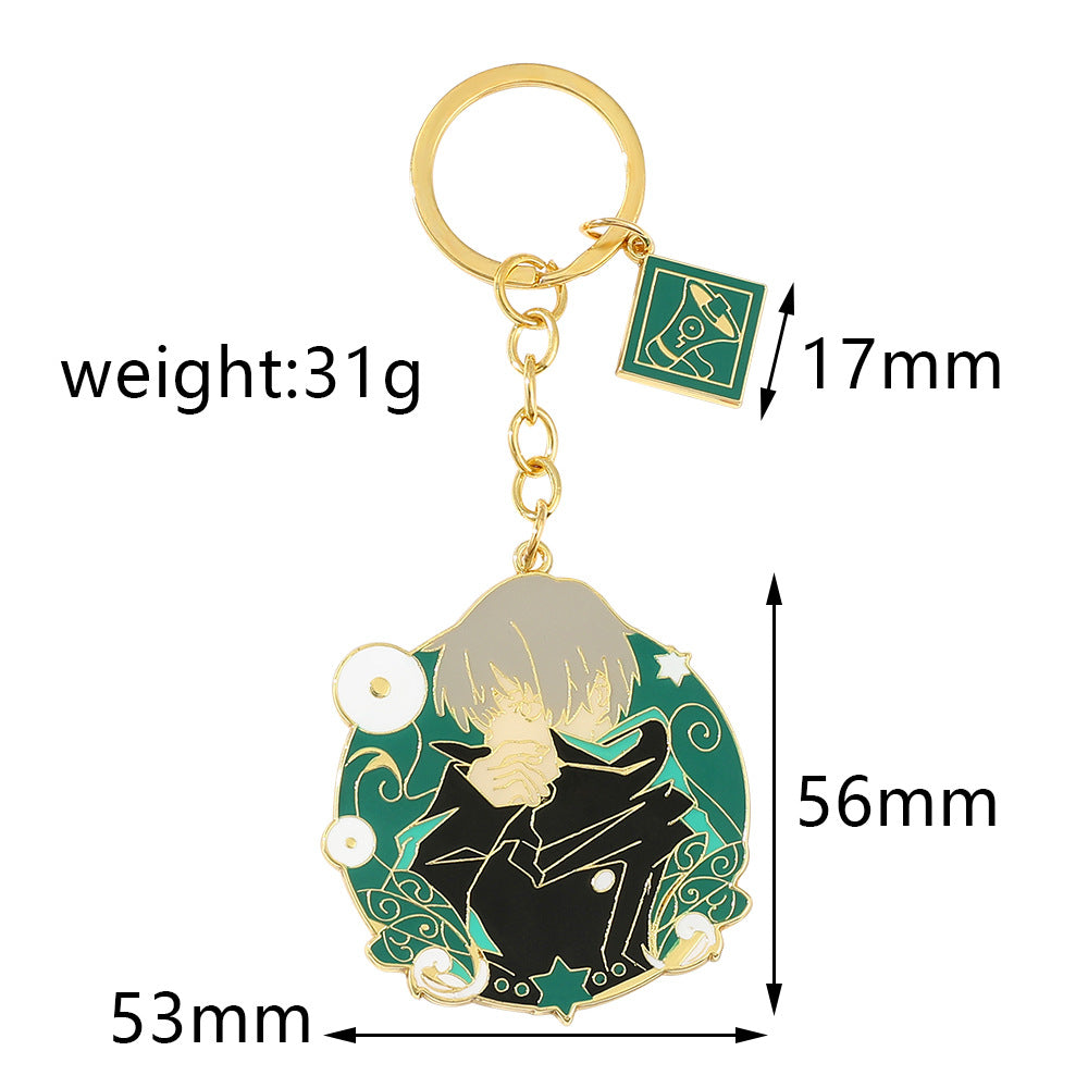 Wholesale Metal Cartoon Anime Keychain ACC-KC-Boshuo004