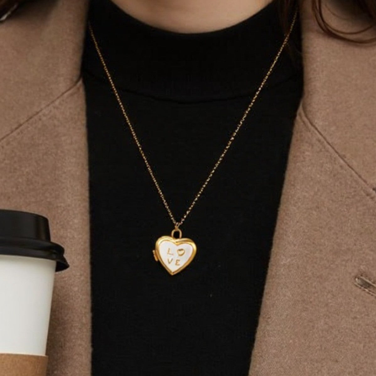 Wholesale Aliexpress Stainless Steel Photo Album Necklace