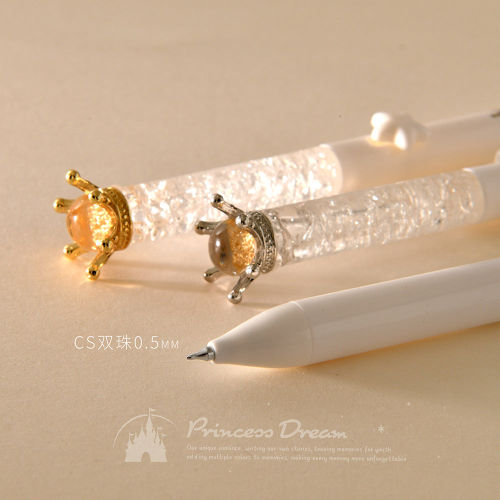 Wholesale Creative Ice Crack Press Gel Pen  Ballpoint Pen