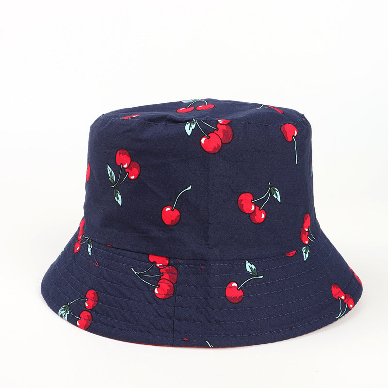 Wholesale Canvas printed nut tree Bucket Hat