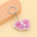 Wholesale Valentine's Day Cute Three-dimensional PU Small Foot Keychain