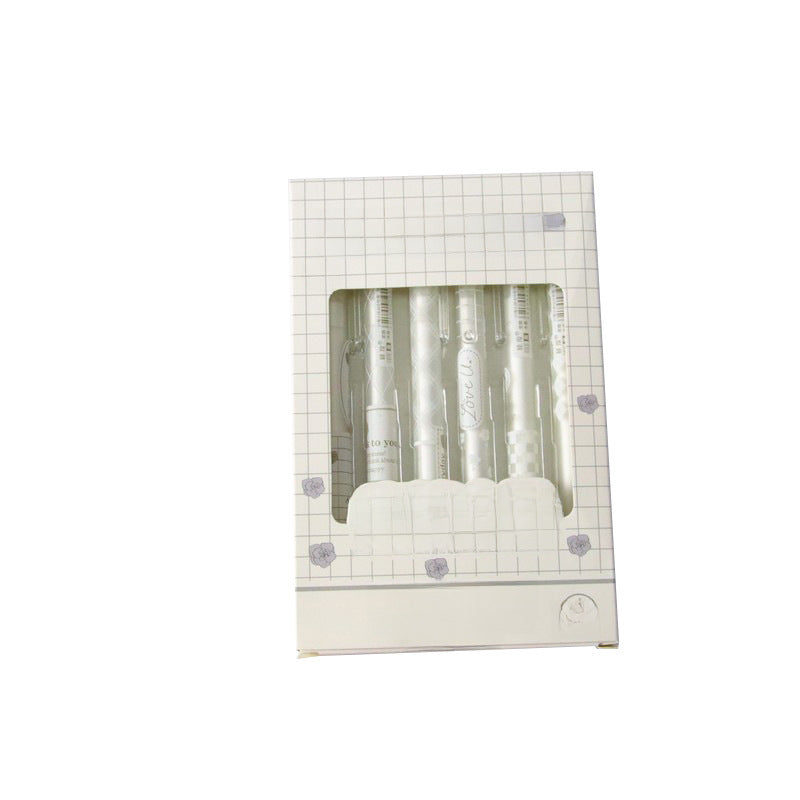 Wholesale 6pcs/set press pen  press gel pen