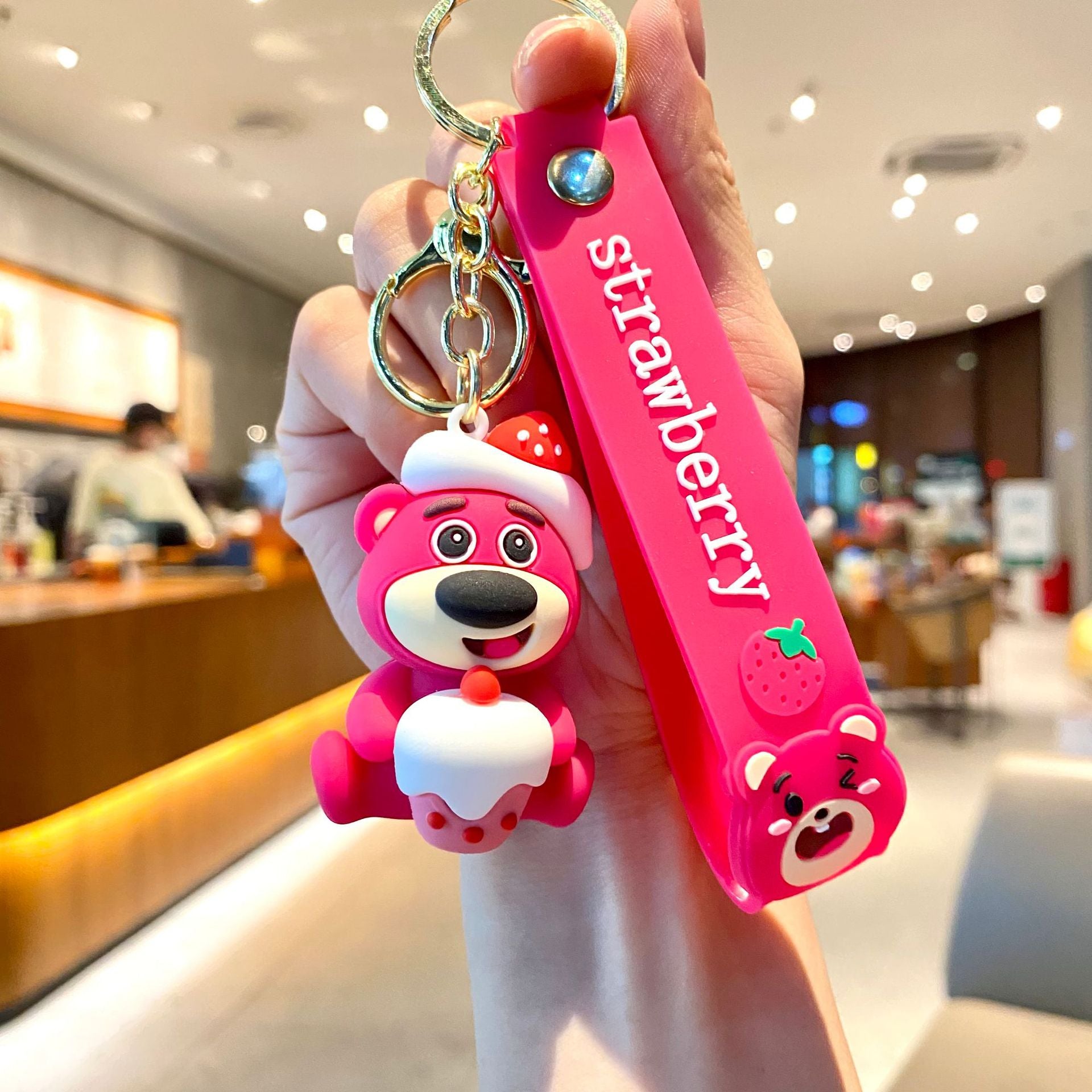 Wholesale Cartoon Cute Silicone Keychains ACC-KC-MingTian003