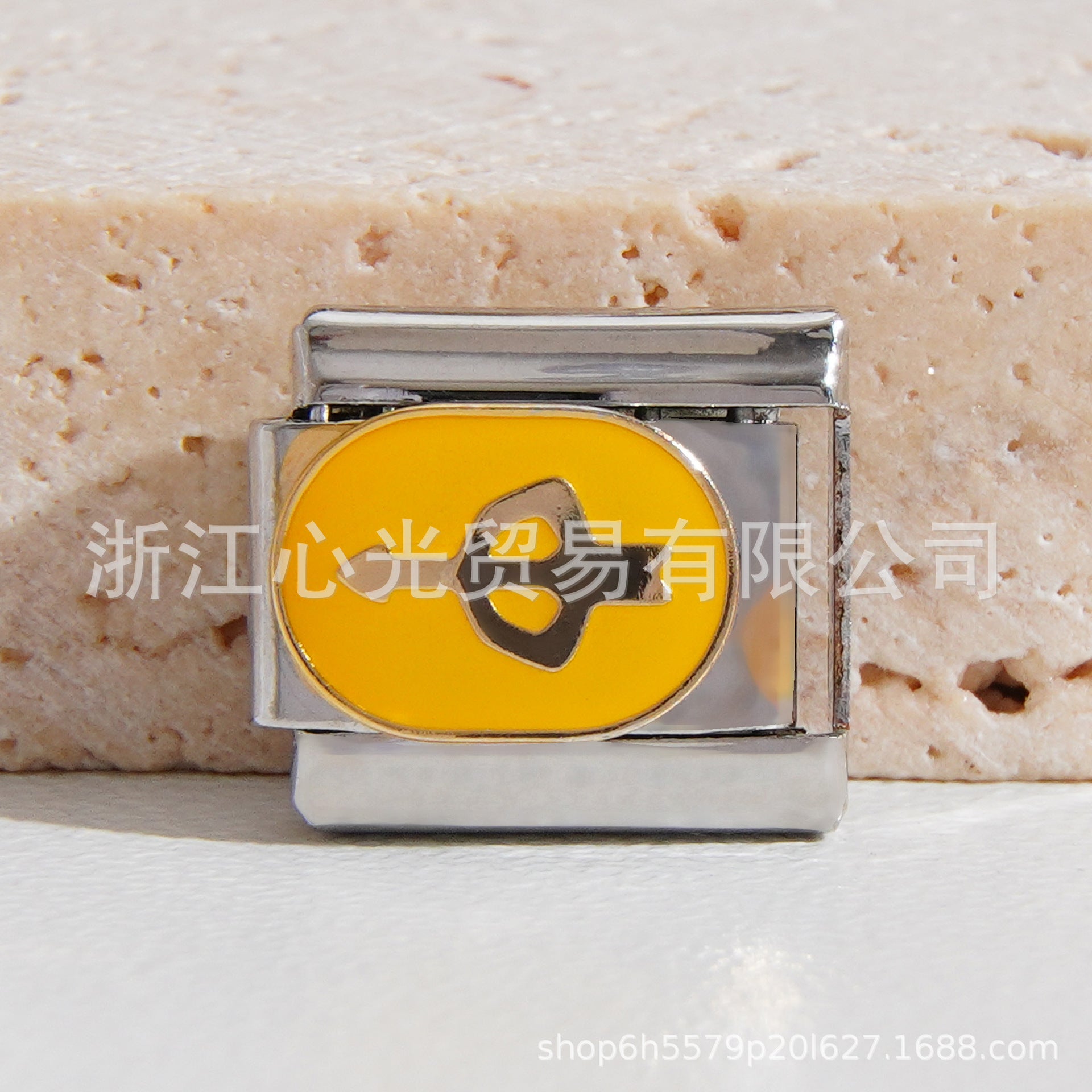 Wholesale 10pcs Italian Charm Bracelet 9mm DIY Splicing Constellation Series Stainless Steel Composable Bracelet