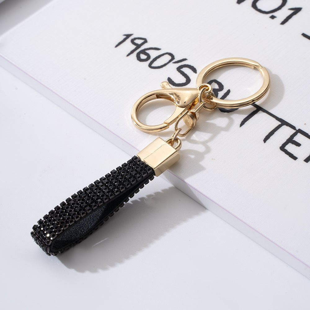 Wholesale Rhinestone Lanyard Keychain Car Key Pendant Bag Ornaments ACC-KC-ZhiYa031