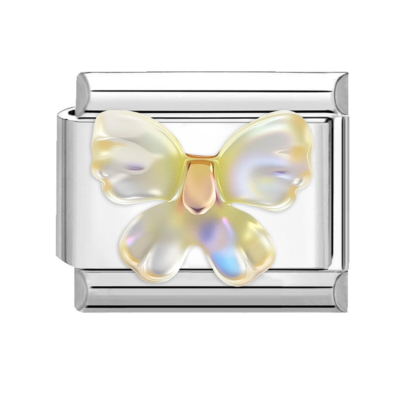 Wholesale Italian Charm Bracelet 9mm DIY Splicing Cute Creative Stainless Steel Composable Bracelet