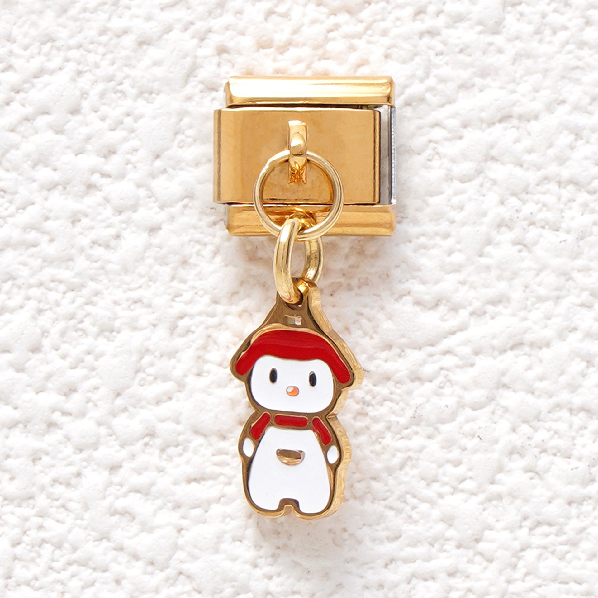 Wholesale Italian Charm Bracelet 9mm DIY Splicing Flower Series Stainless Steel Composable Bracelet